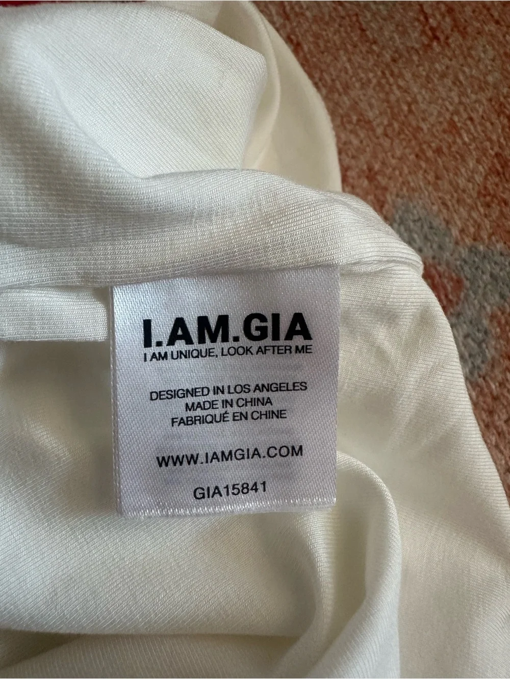 NWT I.AM.GIA Michelle skort Michelle boob tube top SET size large preppy sporty